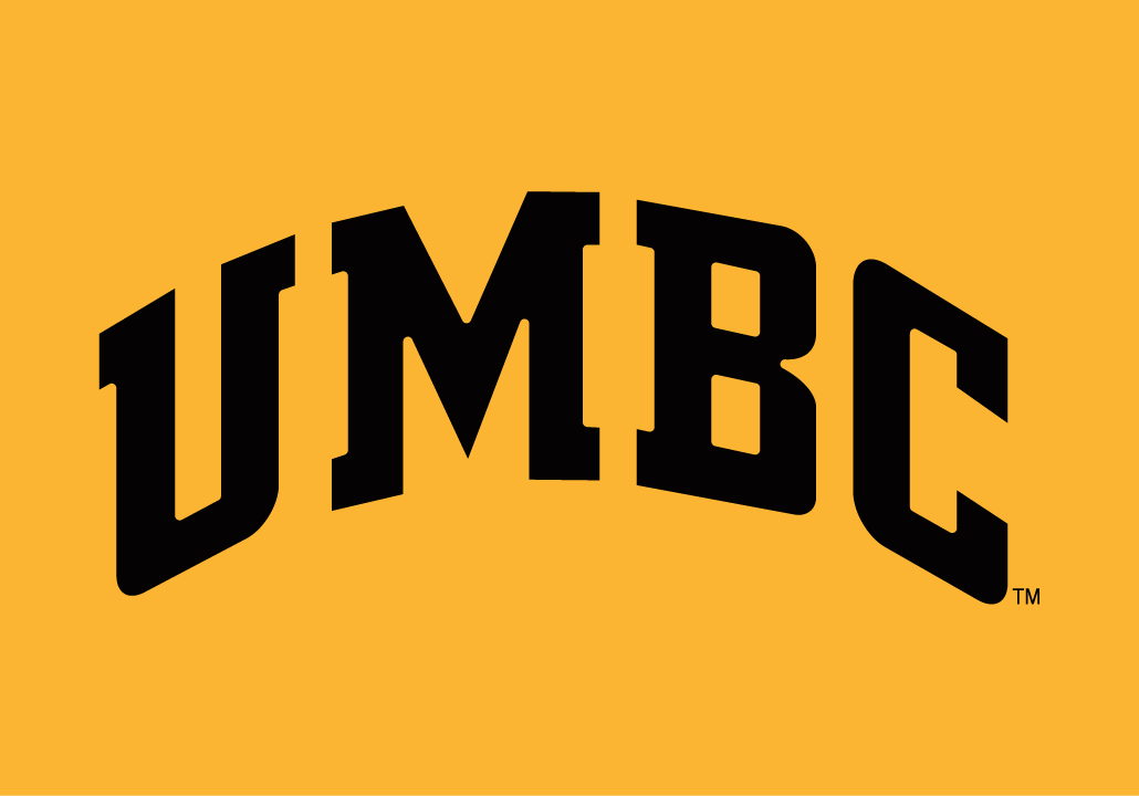 UMBC Retrievers 2010-Pres Wordmark Logo 09 iron on paper